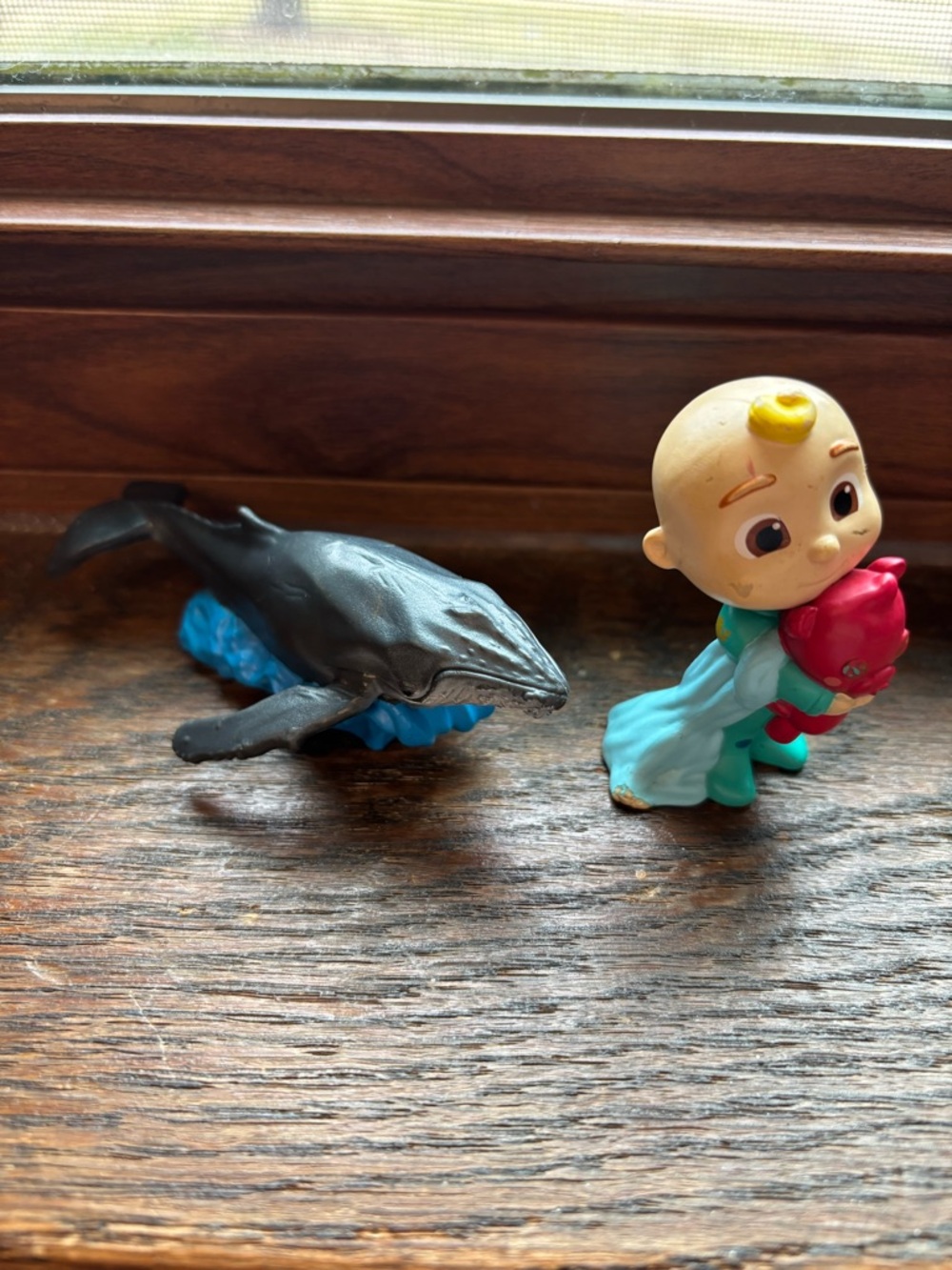 Cocomelon and National Geographic whale tonies